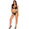 Cobra Nive Lingerie Set - Black S/M