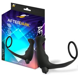 Iuterp Vibrating Anal Plug with Penis Ring