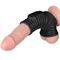 Vibrating Wave Knights Ring with Scrotum Sleeve (B
