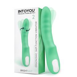 Brightmint Vibrador y Rotador Doble Motor 360º