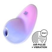 Pixie Dust Clitoris Sucker with Vibration Violet/Pink