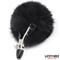 Faux Fur Ball Nipple Clamps