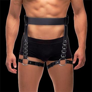 Didier Leg & Waist Bondage Harness