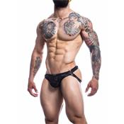 L4CE04 Slip with Jockstrap Details with Lace