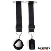 Door Swing Nylon Bind Neoprene Wrist Cuffs