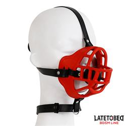 Muzzle with Breathable Gag Ball