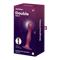 Double Ball-R Weighted Dildo Red