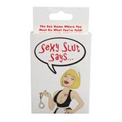 Sex Card Game Sexy Slut Says...