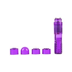 Mini Massager 3 Heads Purple