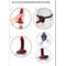 Silicone Fusion Komodo Dildo