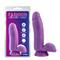 6.7 Dual Density Cock Dildo Purple