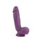 8.2 Dual Density  Cock Dildo Purple