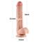 9.5 Sliding-Skin Dildo-Flesh