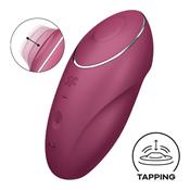 Tap and Climax 1 Vibrador y Tapping Rojo