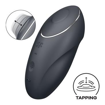 Tap & Climax 1 Vibrator Grey