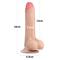 7 Sliding-Skin Dildo-Flesh