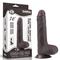 7 Sliding-Skin Dildo-Black