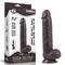 9.5 Sliding-Skin Dildo-Black