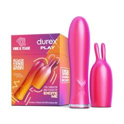 Durex Toy Vibrador 2 en 1 Vibe & Tease Clave 4