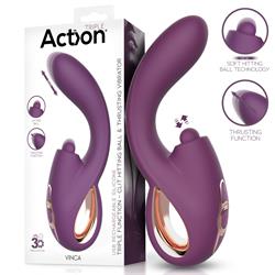 Vinca Soft Hitting Ball with Thrusting and Vibration