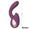 Vinca Clit Hitting Ball & Thrusting Vibrator