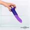 Vibrating Color Changing Dildo S Blue to Purple