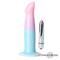 Gradient Colour Dildo Silicone with Bullet Vibrato