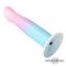 Gradient Colour Dildo Silicone with Bullet Vibrato