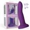 Color Changing Silicone Dildo M Purple to Pink