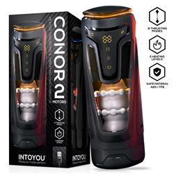 Conor Male Masturbator with Thrusting, Vibration and Heat Function
