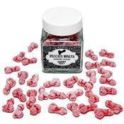 Jar of 40 Strawberry/Cherry Flavored Penis-Shaped Candies