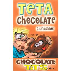 Caja Comic 6 Tetas Chocolate Negro