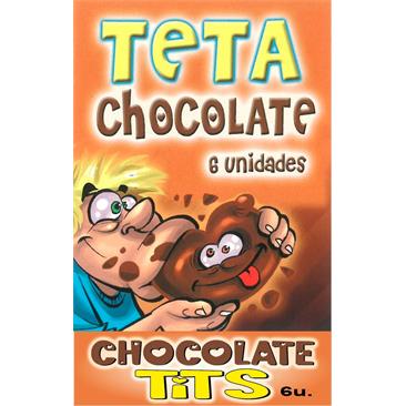 Caja Comic 6 Tetas Chocolate Negro