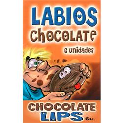 Caja Comic 6 Labios Chocolate Negro