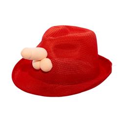 Sombrero con Pene Rojo