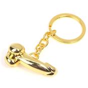 golden dildo keychain