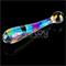 Twilight Gleam Glass Dildo Alluring Arc