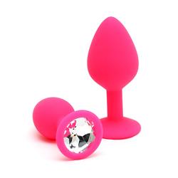 Bling Buttplug Duo set Berlin Pink