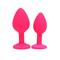 Bling Buttplug Duo set Berlin Pink