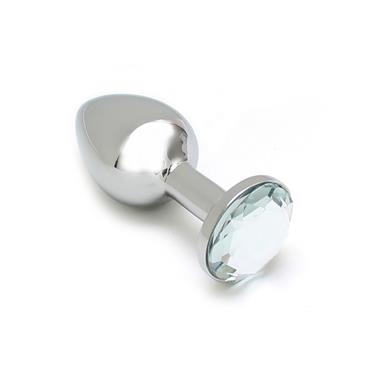 Metal Buttplug Sofia Clear