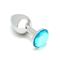 Metal Buttplug Sofia Blue