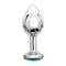 Metal Buttplug Sofia Blue