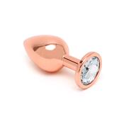 Pisa Butt Plug with Jewel Pisa Rose Gold