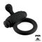 Dully Vibrating Ring USB Black Silicone