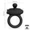 Dully Vibrating Ring USB Black Silicone