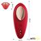 Silicone Rechargeable Panty Vibrator with App Red