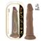 Lenser Posable Realistic Dildo 8" Brown