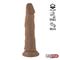 Lenser Posable Realistic Dildo 8" Brown