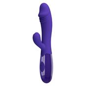 Snappy-Youth Vibrador de Conejito 2 Motores