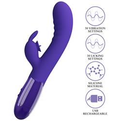 Cerberus Youth Licking Rabbit Vibrator USB Cl. 55